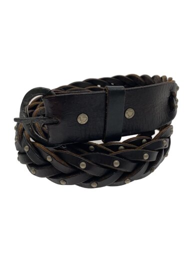 商品画像：ベルト/レザー/BRW/メンズ 1