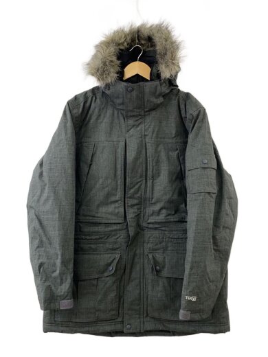 商品画像：ダウンジャケット/L/ポリエステル/GRY/無地/258980 1