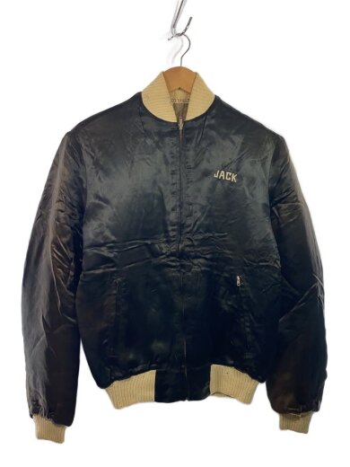 商品画像：60s/jack cruddle/1962-1965/スカジャン/germany/US army/サテン/BLK 1
