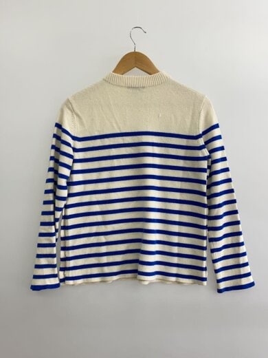 商品画像：ニット・セーター(厚手)/1/カシミア/BEG/ボーダー/6513-106-0733 2