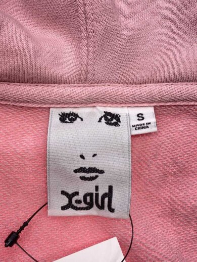 商品画像：ジップパーカー/S/コットン/PNK/105251012009 3