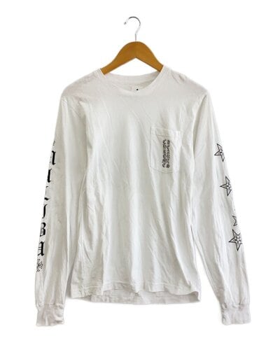 商品画像：長袖Tシャツ/M/コットン/WHT 1