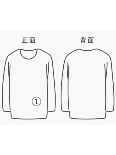 商品画像：スウェット/M/コットン/WHT/CW-W006// 7
