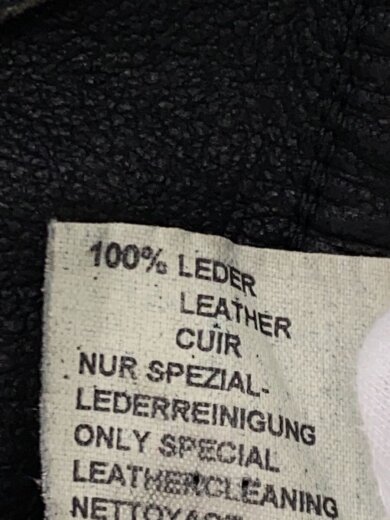 商品画像：シングルライダースジャケット/44/レザー/BLK/無地// 5