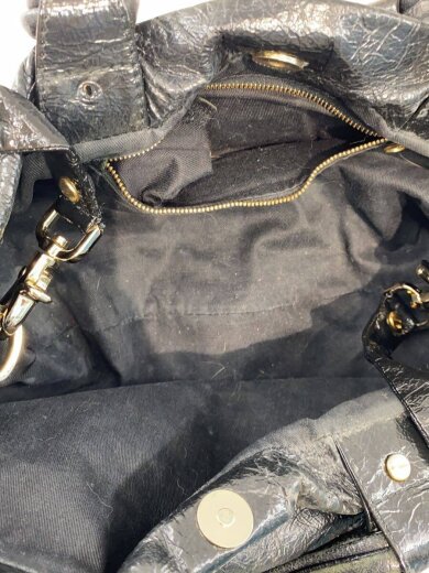 商品画像：2way/ショルダーバッグ/トートバッグ/--/BLK 6