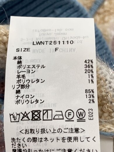 商品画像：ニット・セーター(薄手)/one/コットン/PNK/lwnt251110// 5
