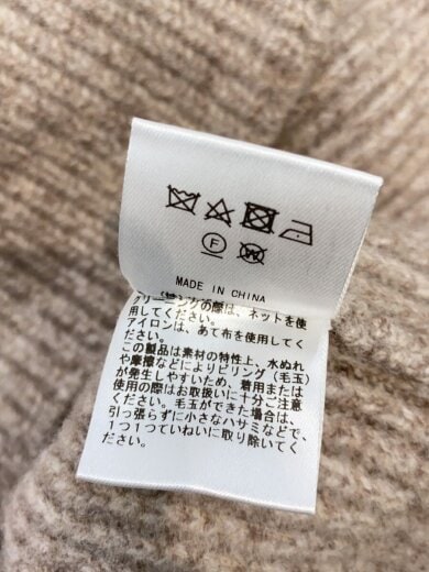 商品画像：ニット・セーター(厚手)/--/ウール/BEG/3010800204 5