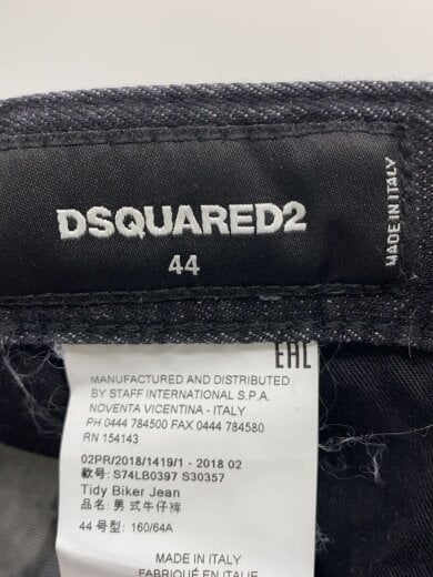 商品画像：ストレートパンツ/44/コットン/BLK/s74lb0397 4