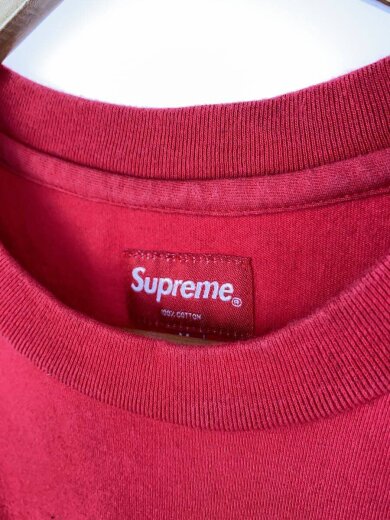 商品画像：Tシャツ/M/コットン/RED 6