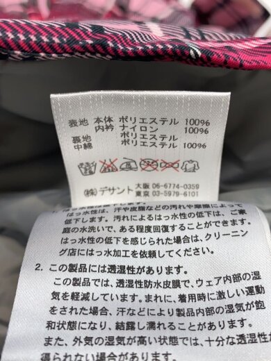 商品画像：ジャケット/140cm/ポリエステル/PNK/チェック/DJR-113JT 5