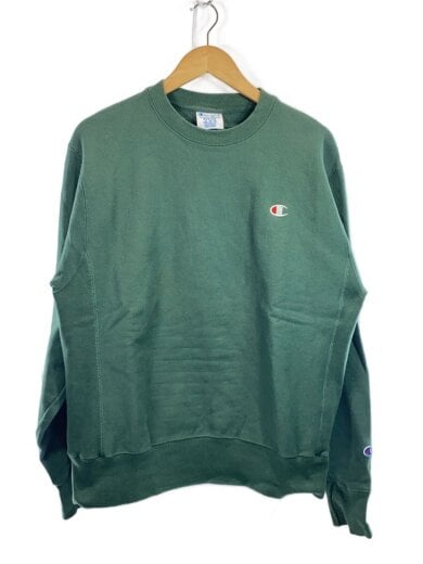 商品画像：スウェット/M/アンゴラ/GRN/無地 1