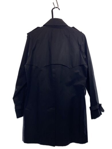 商品画像：トレンチコート/M/コットン/BLK/無地/PS-KS-43547 2