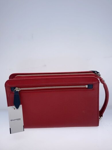 商品画像：セカンドバッグ/--/RED/無地// 3