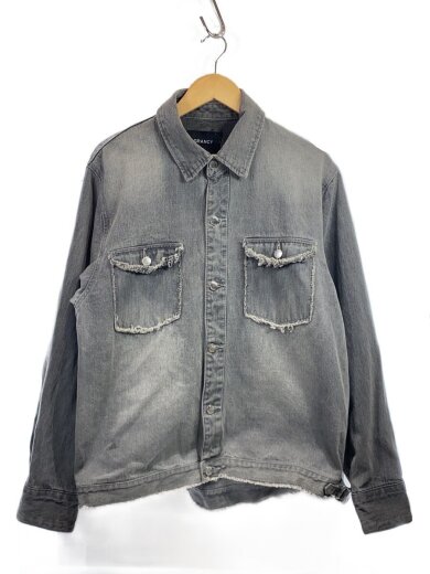 商品画像：Gジャン/L/コットン/GRY/無地/GRAJK982 1