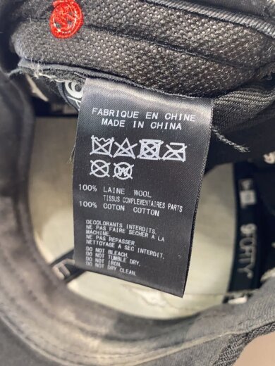 商品画像：キャップ/--/ウール/BLK/メンズ/HN-H87-864 6