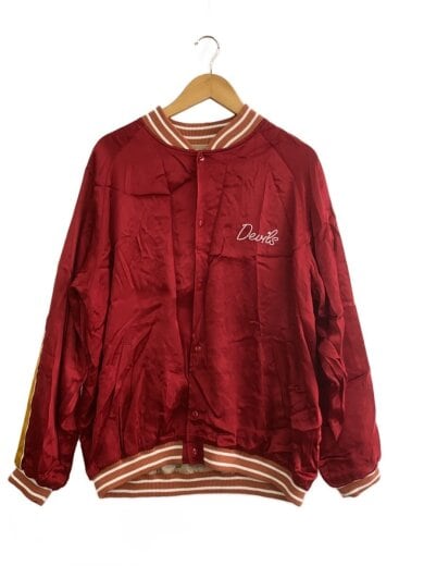 商品画像：スカジャン/XXL/レーヨン/RED/51248// 1