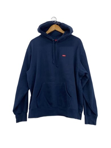 商品画像：small box drawcord hooded sweatshirt/パーカー/M/コットン/NVY/無地// 1