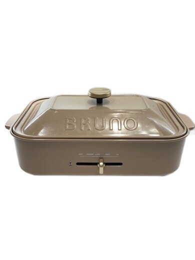 商品画像：ホットプレート BRUNO BOE021-SABE [サンドベージュ] 1