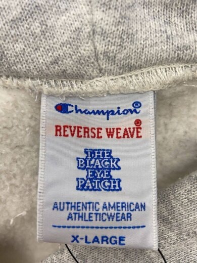 商品画像：パーカー/XL/コットン/GRY/C8-W132/×THE BLACK EYE PATCH/REVERSE WAVE 3