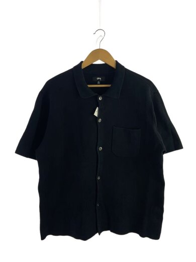 商品画像：23SS/Perforat Swirl Knit Shirt/半袖シャツ/XL/コットン/BLK/117109 1