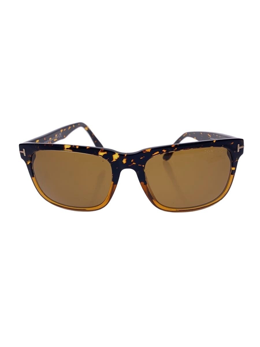 TOM FORD / Stephenson/サングラス/ウェリントン/ベッコウ柄/BLK/BRW/メンズ/TF775 56E