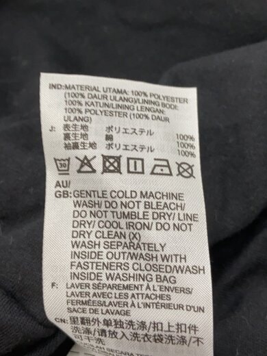 商品画像：Adilenium 3ジップジャケット/XXL/ポリエステル/BLK/JX9204 4