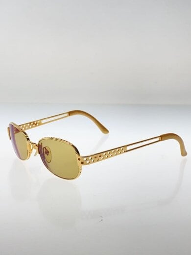 商品画像：サングラス/--/GLD/GLD/メンズ/56-7115 2