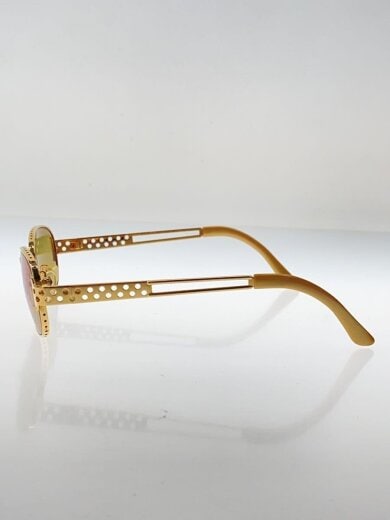 商品画像：サングラス/--/GLD/GLD/メンズ/56-7115 3