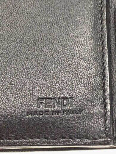 商品画像：ナッパレザー/2つ折り財布/レザー/BLK/レディース 3