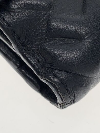 商品画像：ナッパレザー/2つ折り財布/レザー/BLK/レディース 7