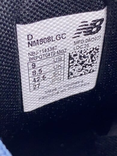 商品画像：NM808/ブラック/27cm/BLK 5