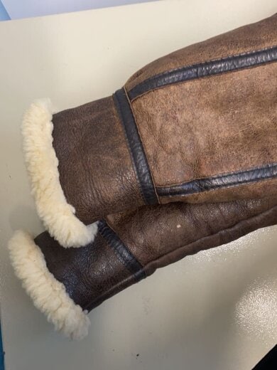 商品画像：B-3/フライトジャケット/M/羊革/BRW/23M 5