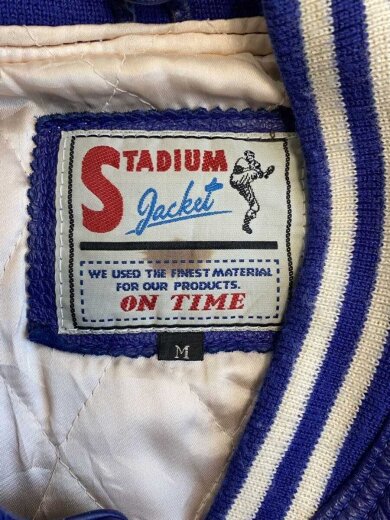 商品画像：Atlantic Stadium/スタジャン/M/レザー/BLU 3