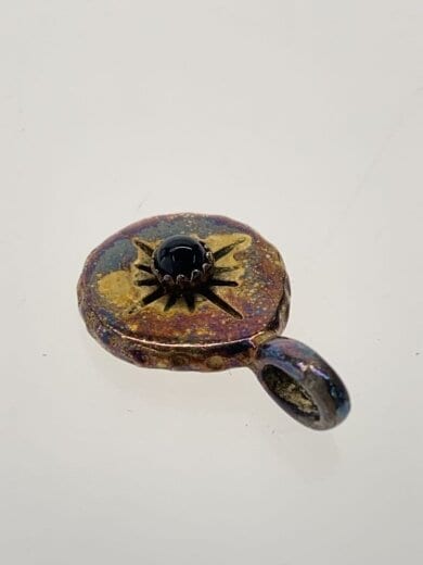 商品画像：メタル/ペンダントトップ/SV925/スワロフスキー/GLD/メンズ 4