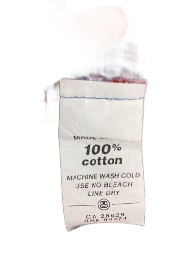 商品画像：長袖シャツ/M/コットン/RED 4