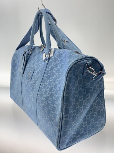 商品画像：JORDAN BRAND JAU MONOGRAM DUFFLE BLUE/ボストンバッグ/コットン/IDG 2