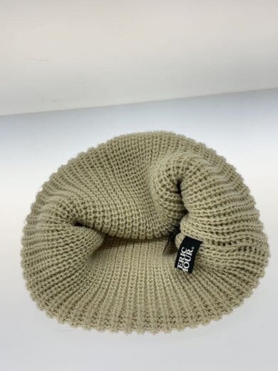 商品画像：FLAME LOGO刺繍/ニットキャップ/FREE/アクリル/BEG/メンズ/02233QH04 3