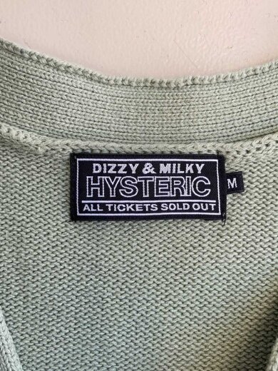 商品画像：25AW/BAD ASS MAMA編込/カーディガン(厚手)/M/コットン/GRN/02253ND01 3