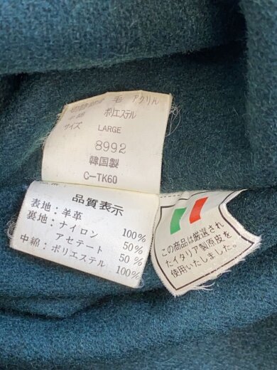 商品画像：レザ-ダッフル/レザージャケット・ブルゾン/L/羊革/BRW 4