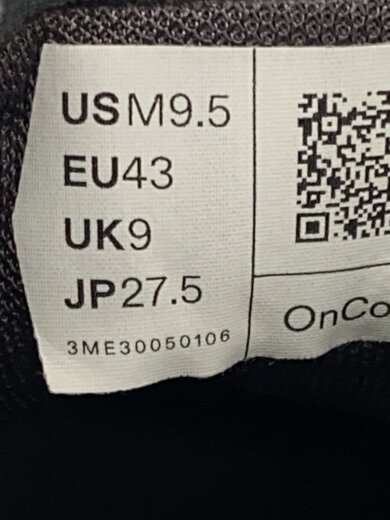 商品画像：Cloudaway2/ローカットスニーカー/27.5cm/BLK/3ME30050106 5