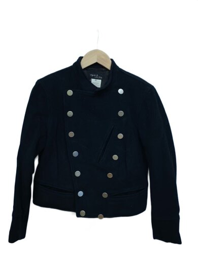 商品画像：フランス製/ジャケット/M/ウール/BLK 1