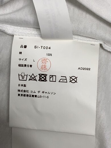 商品画像：ベアブリック/2022/Tシャツ/L/コットン/WHT/SI-T004 4