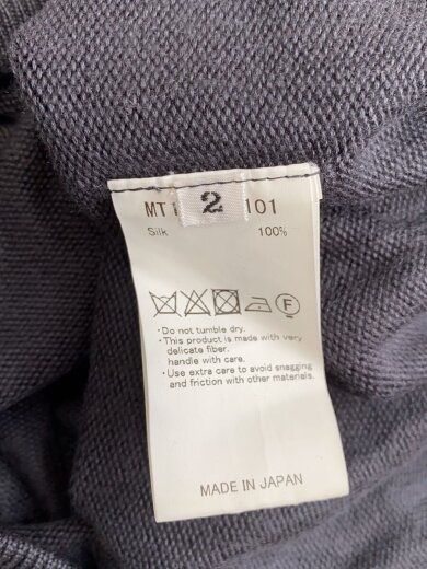 商品画像：ニット・セーター(薄手)/2/シルク/GRY/MT1303-0101 4