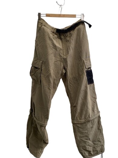 商品画像：00s/コンバーチブルパンツ/カーゴパンツ/L/コットン/KHK 1