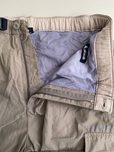 商品画像：00s/コンバーチブルパンツ/カーゴパンツ/L/コットン/KHK 3