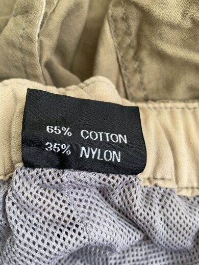 商品画像：00s/コンバーチブルパンツ/カーゴパンツ/L/コットン/KHK 6