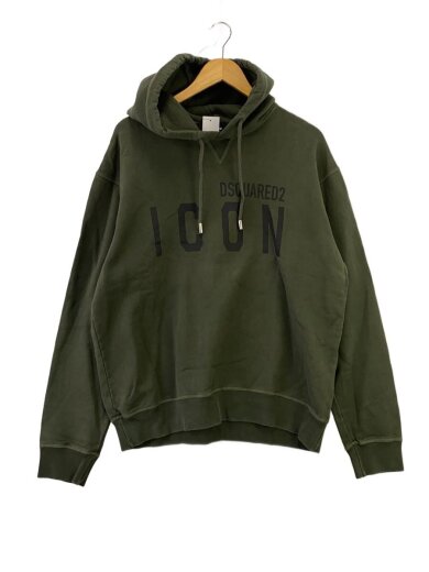 商品画像：ICON HOODIE/パーカー/XL/コットン/GRN/フードコード先端欠品あり/? NULL ? 1