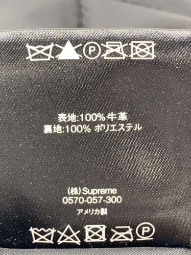 商品画像：レザージャケット・ブルゾン/M/牛革/PUP/キズ有/スレ有// 4