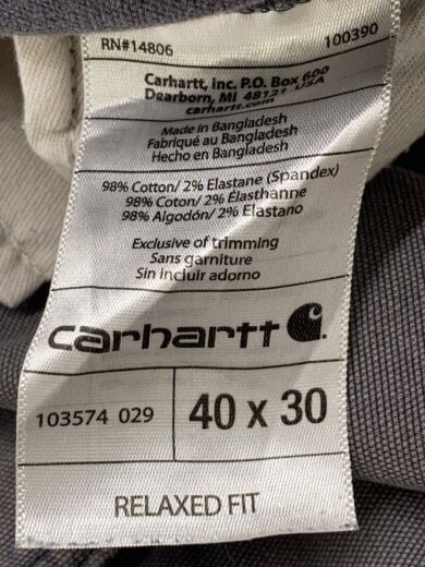 商品画像：Canvas Cargo Work Pant/W40L30/カーゴパンツ/40/コットン/NVY// 6