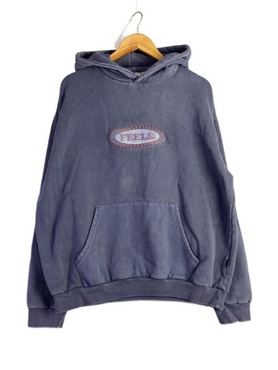 商品画像：FEELS/PIGMENT DYE HOODIE/パーカー/M/コットン/BLU// 1